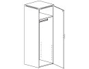 600 Single Door Tall Storage