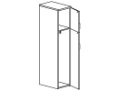 850 Single Door Tall Storage