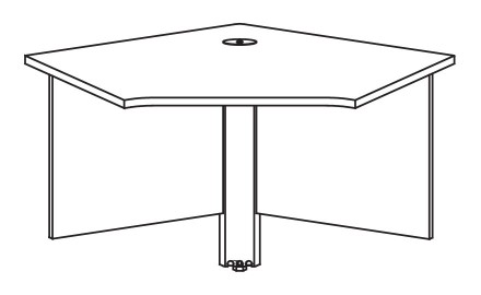 120° Angled Corner